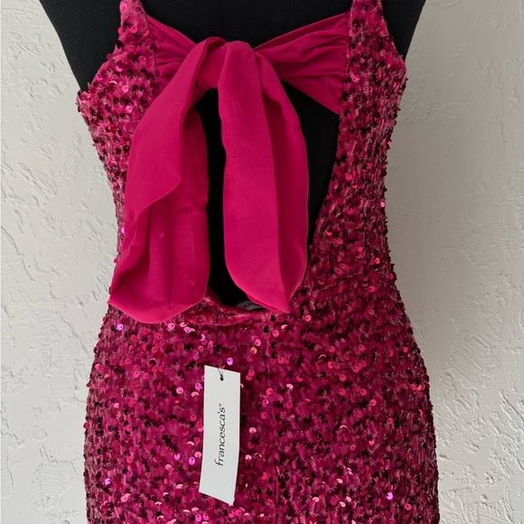 Francesca’s pink sequin dress - Picture 5 of 7